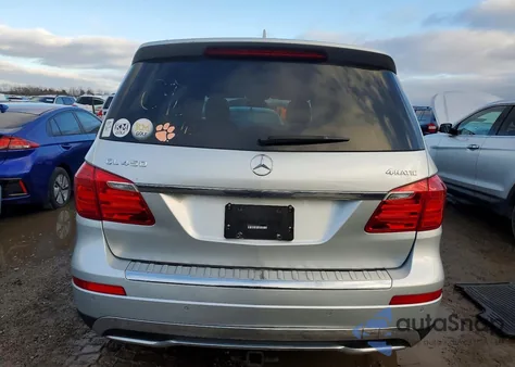 2016 Mercedes-Benz Gl 450 4Matic from USA, damaged, VIN 4JGDF6EE9GA707301